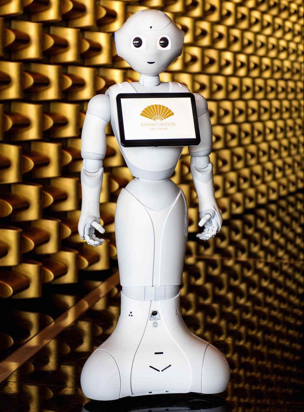 Mandarin Oriental, Las Vegas, anuncia el nombramiento de su embajador tecnológico: ‘PEPPER’, el robot humanoide