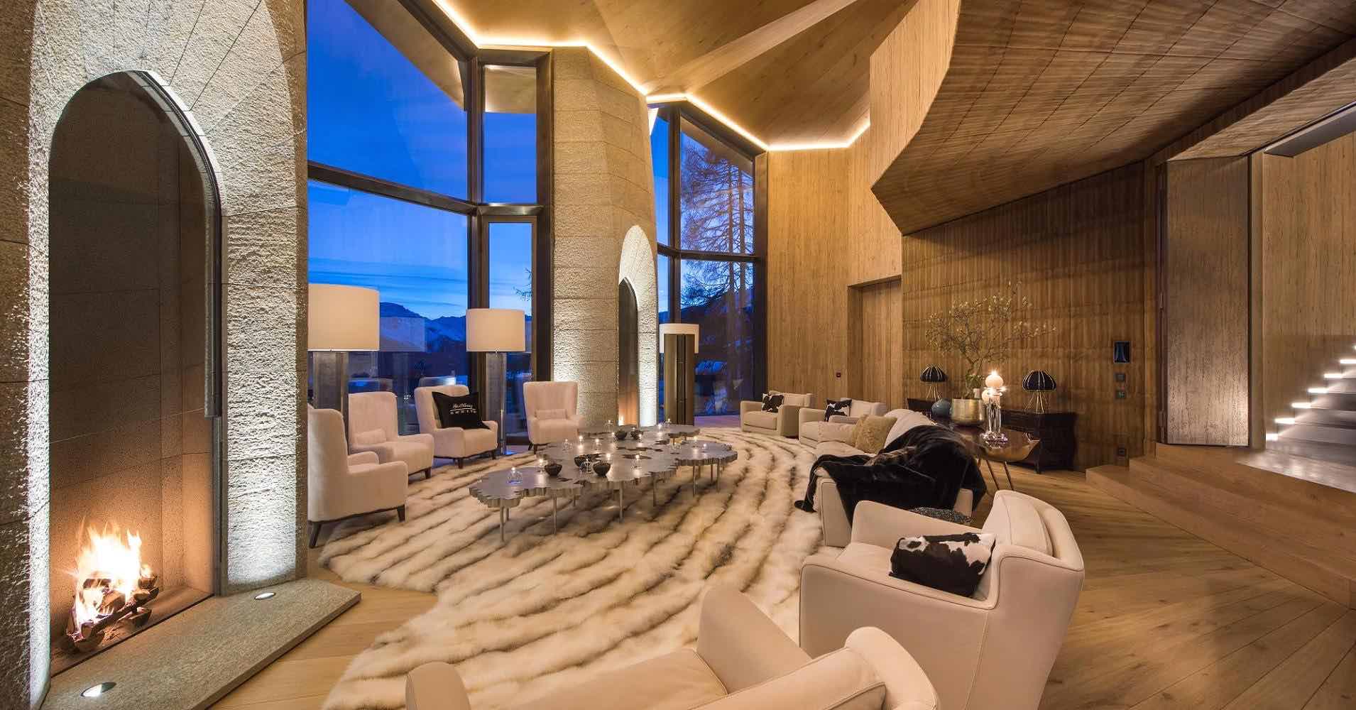 Está lujosa mega mansión es la más cara de St. Moritz, Suiza y ahora la puedes comprar por $185 millones