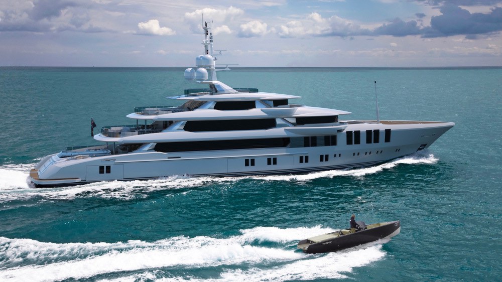 Turquoise Yachts presenta su nuevo mega yate de 73 metors