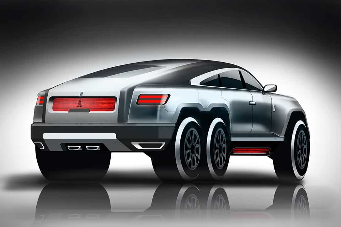 Rolls-Royce Devil, un bestial concepto de tres ejes