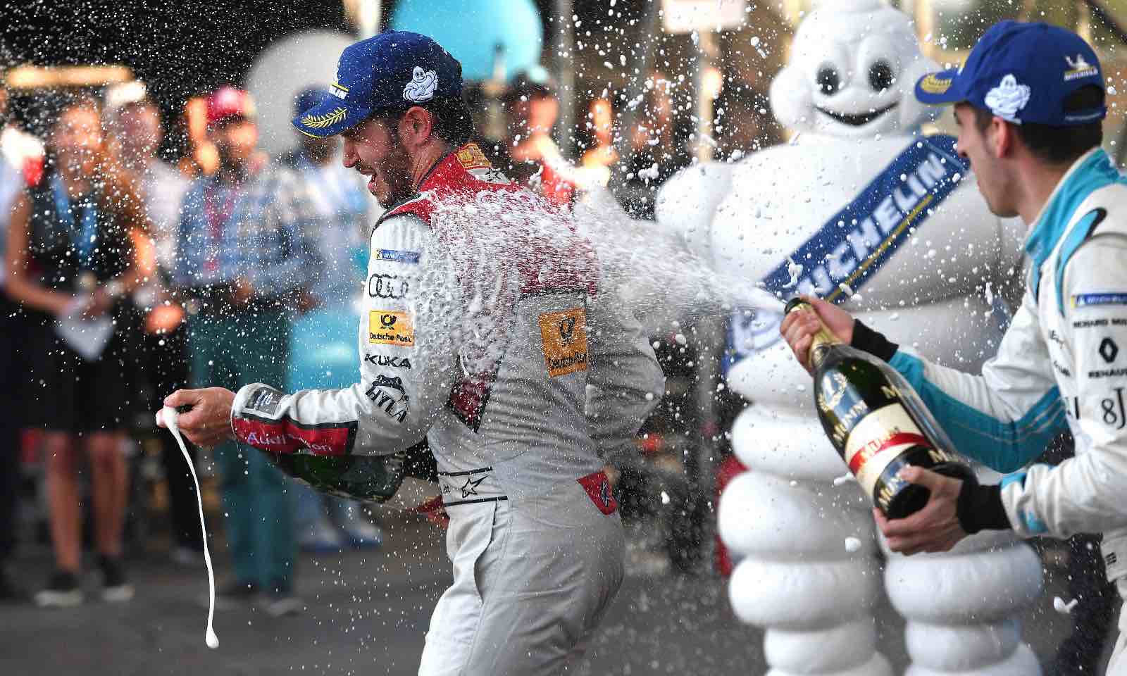 La Maison de champagne Mumm celebra a Daniel Abt, ganador en la Fórmula E en la Ciudad de México