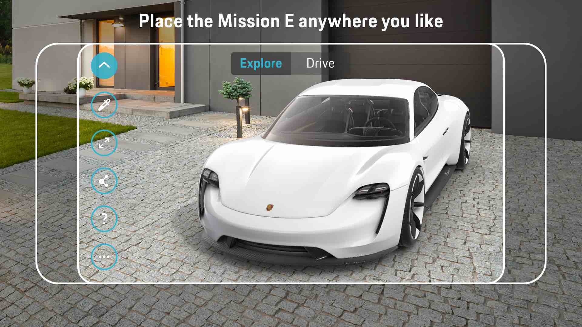 Porsche presenta la app ‘Mission E Realidad Aumentada’