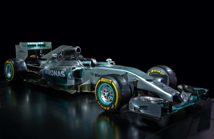 Coche de Formula One Mercedes-Benz