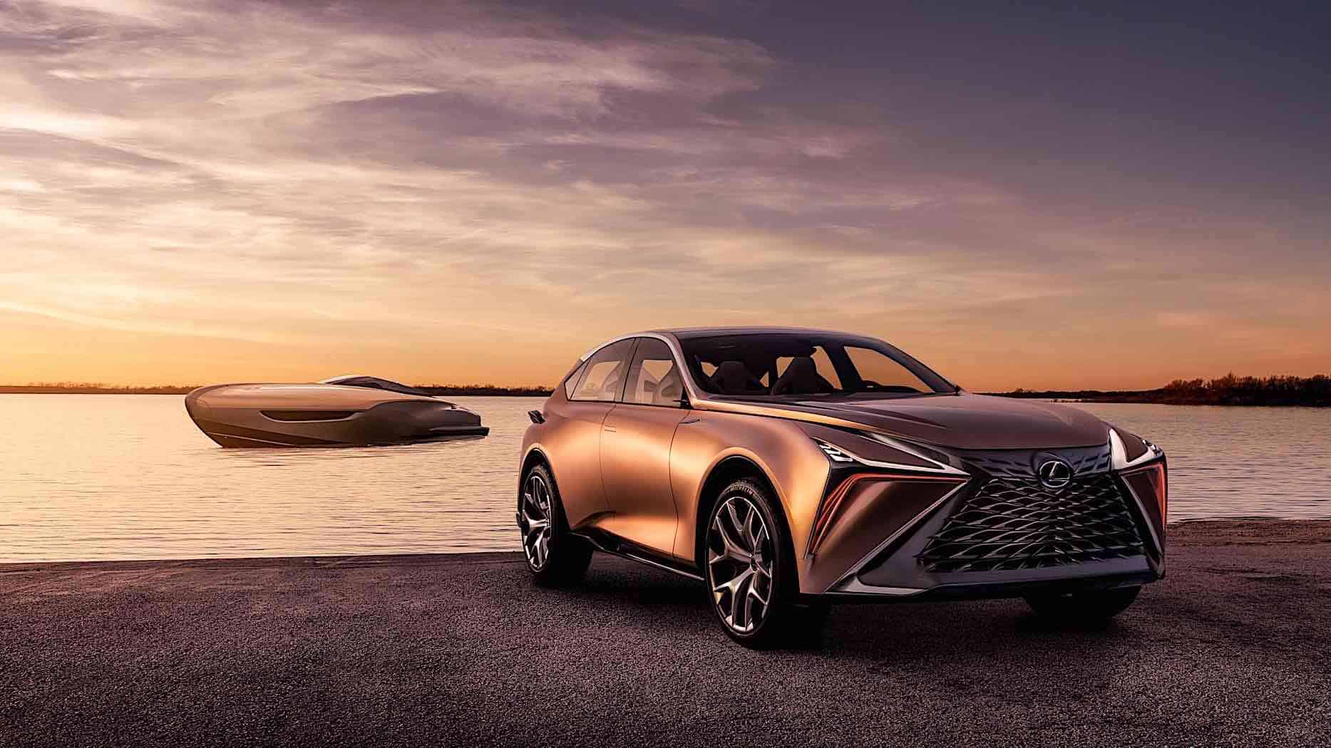 Concepto de yate deportivo Lexus entra en producción