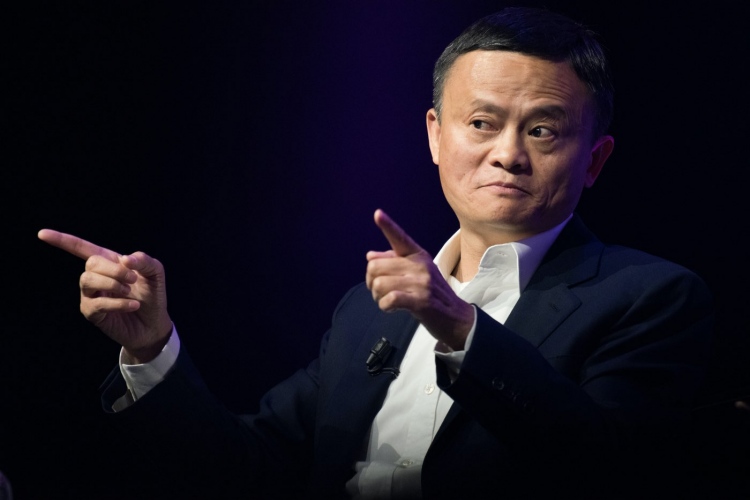 El empresario chino y CEO del grupo Alibaba Jack Ma