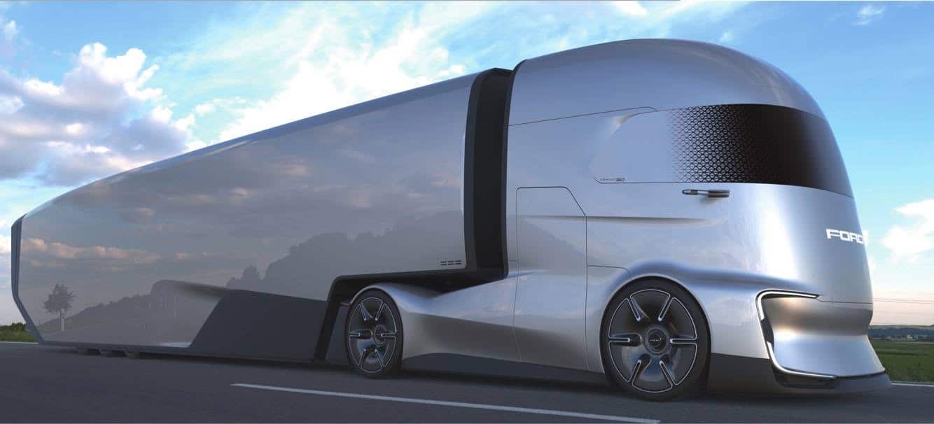 Ford presenta el concepto F-Vision, una truck eléctrica autónoma del futuro