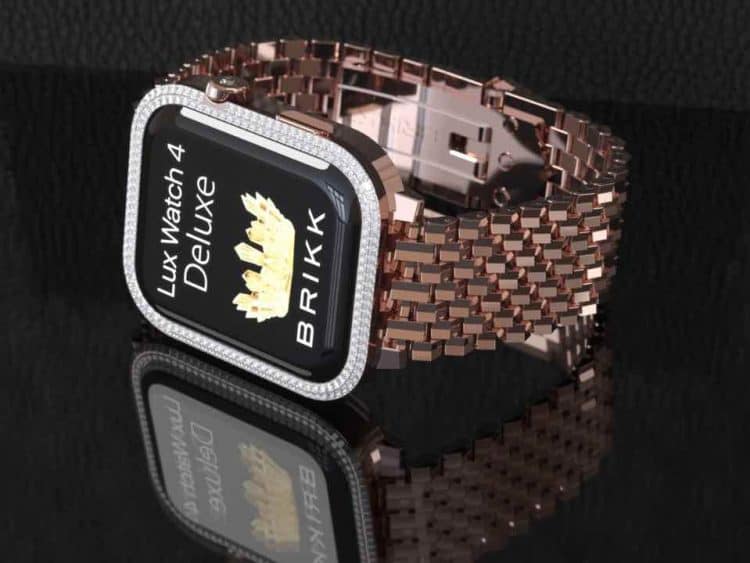 Brikk lanza la versión Premium del Apple Watch en oro o platino con diamantes incrustados