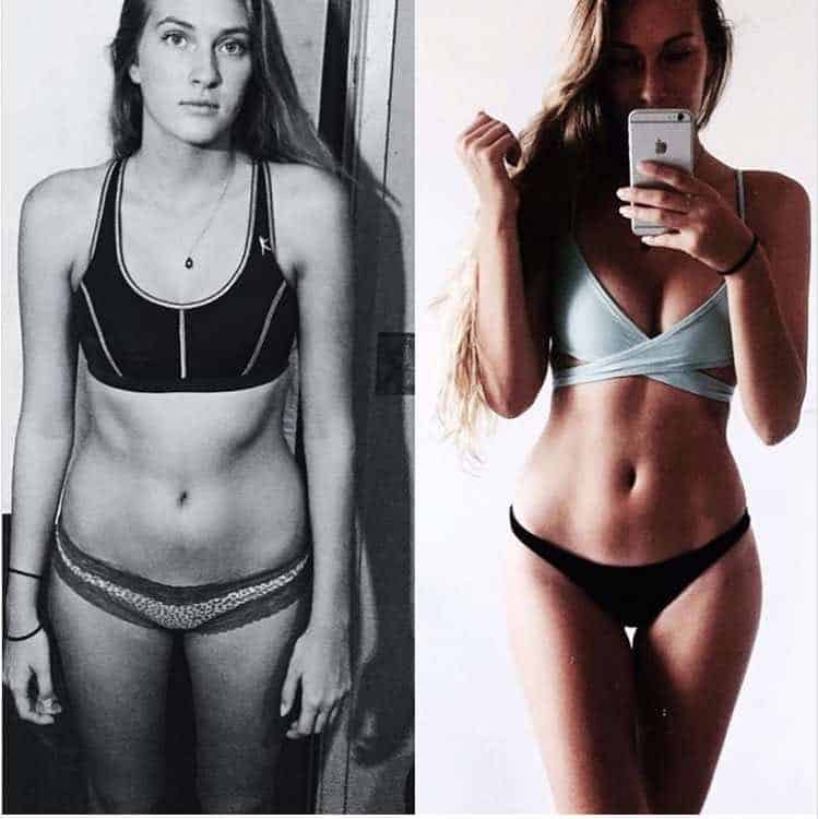 Estas increíbles fotos del ¡antes y después! están creando un imperio fitness para esta mega estrella de Instagram