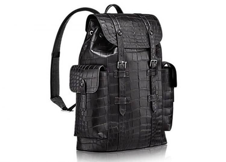 Exclusiva mochila para hombres "Christopher" de $81.500 por Louis Vuitton