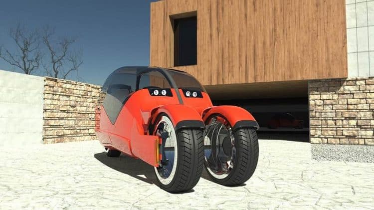Lane Splitter: Este futurista concepto se divide para crear dos motocicletas
