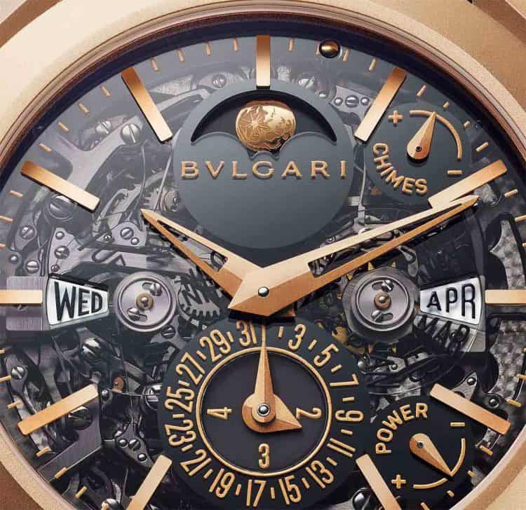 Calendario perpetuo de Octo Grande Sonnerie: Este es el reloj Bulgari más complicado de la historia