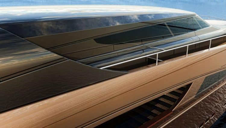 El diseño de este increíble concepto de mega yate tomó dos años y medio... costará $26 millones