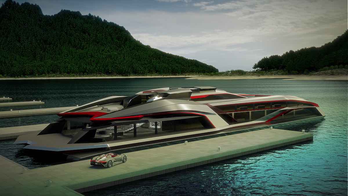 El monstruoso yate KRAKEN por Gray Design se apodera de los mares