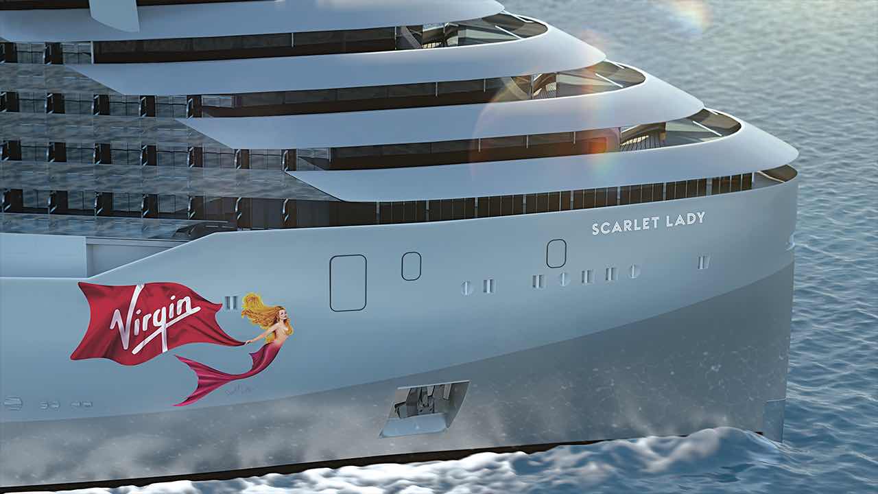Virgin Voyages, compañía de Sir Richard Branson, presenta los diseños de su primer crucero de lujo