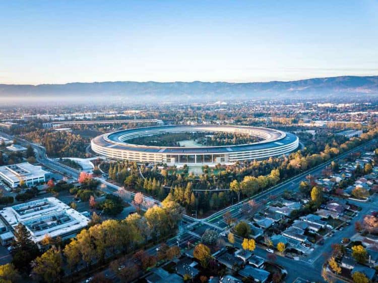 Sede principal de Apple en Cupertino, California