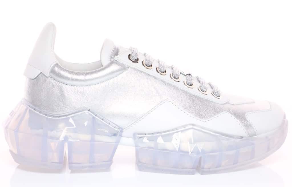 Jimmy Choo presenta las exclusivas zapatillas deportivas "Diamond" de $3.995