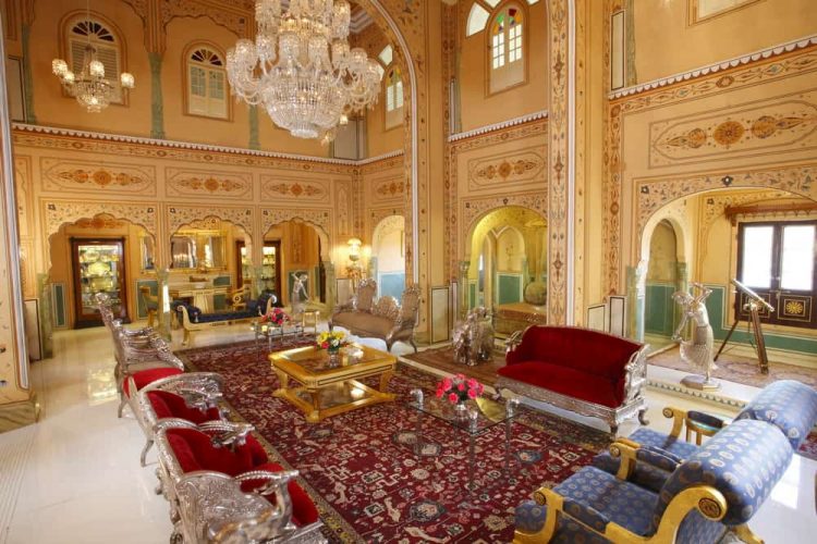 'Maharajah Pavilion' del Raj Palace, Jaipur, India