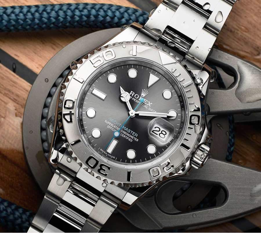 El peso de un reloj Rolex