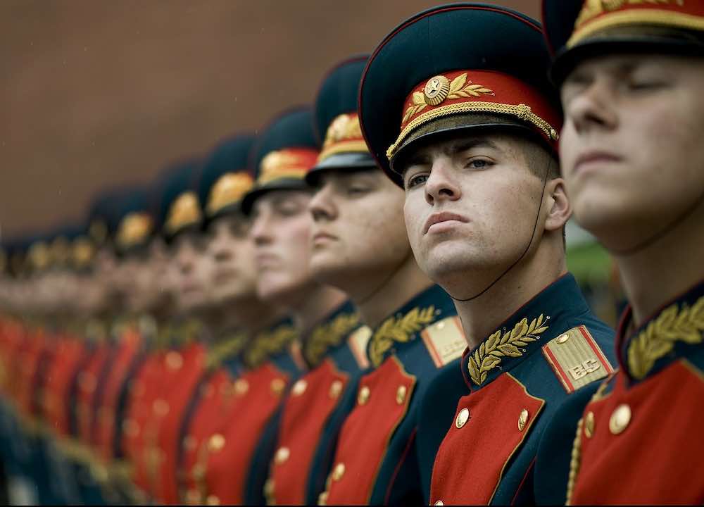Soldados en Rusia