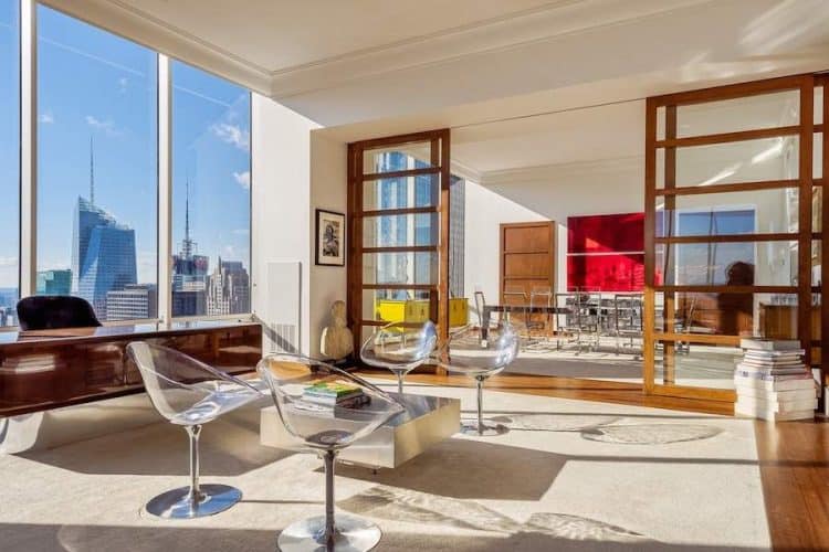 Haga un tour por el interior del exclusivo penthouse Gucci en Manhattan a la venta por $38 millones