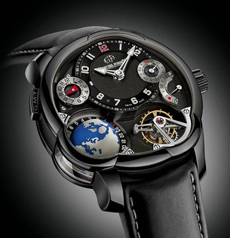 "GMT Platinum Black Dial", un ultra exclusivo reloj de $565.000 por Greubel Forsey