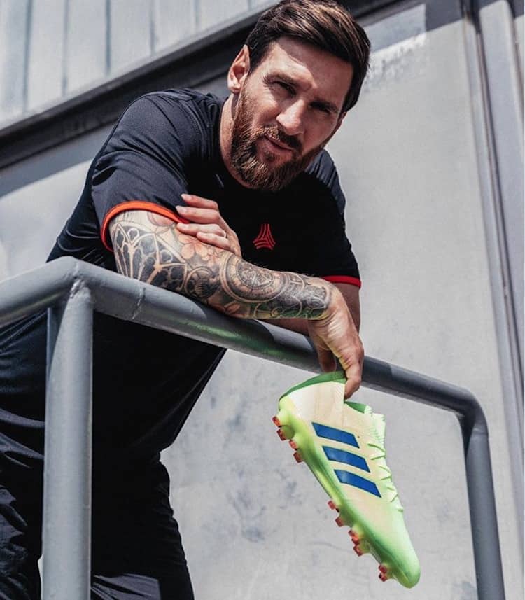Lionel Messi y Adidas