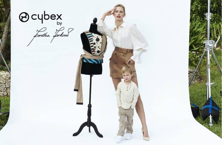 La supermodelo Karolina Kurkova presenta colección de productos de lujo para niños