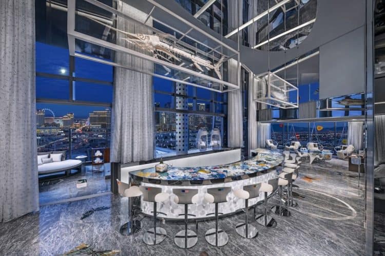 La suite de hotel más cara del mundo acaba de abrir en el Palms Casino de Las Vega y cuesta $100.000/LA NOCHE