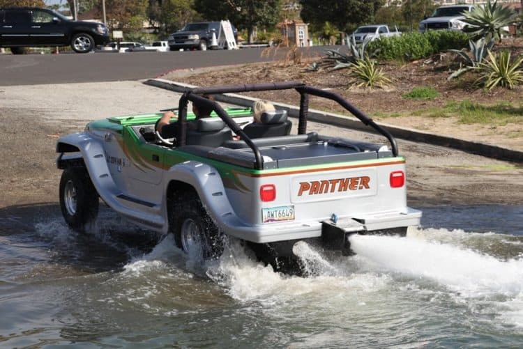 WaterCar Panther, el vehículo anfibio más rápido del mundo