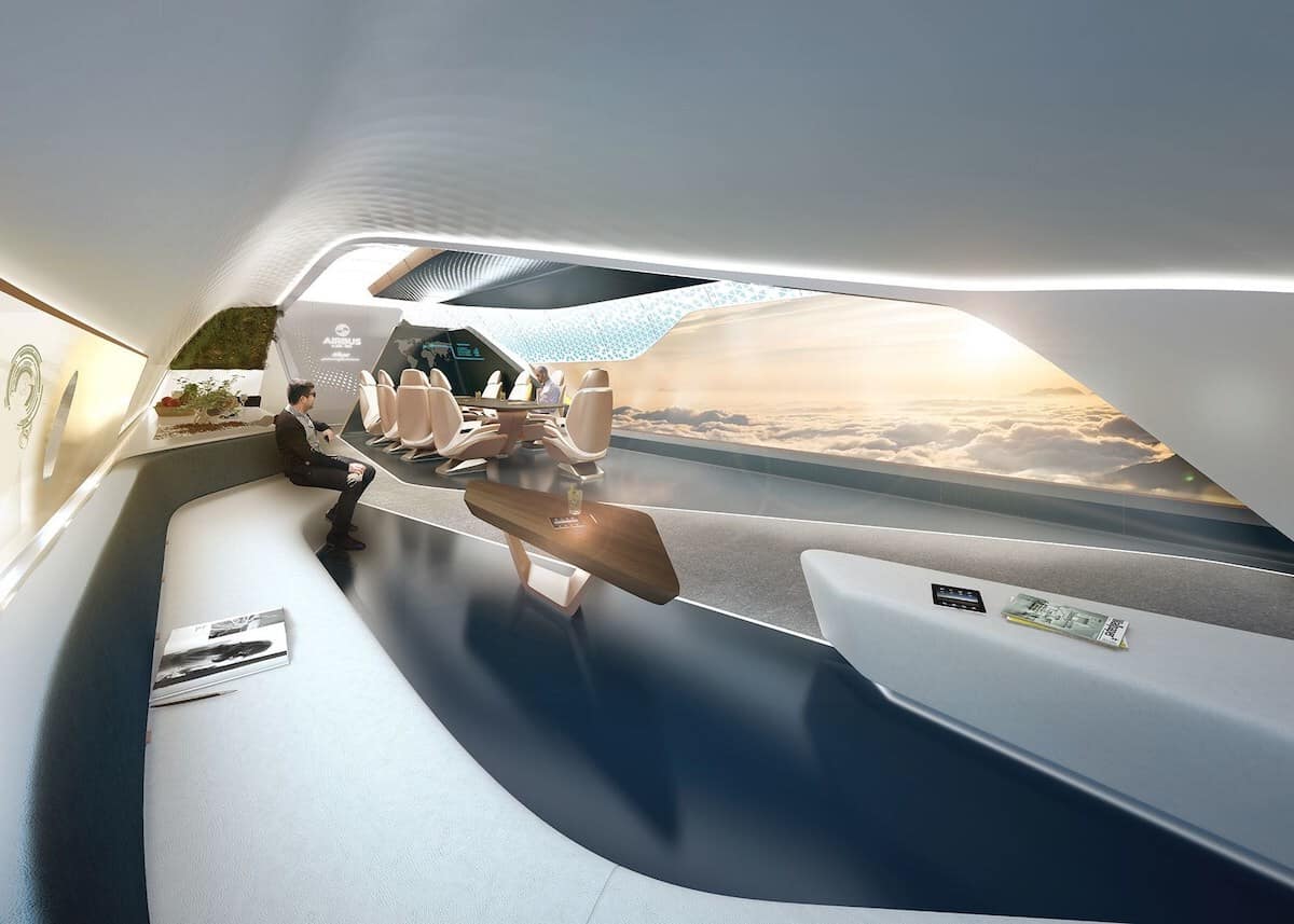AMAC Aerospace y Pininfarina presentan nuevo concepto innovador de cabina para los nuevos jets corporativos Airbus A350-900