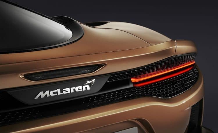Vehículo de lujo McLaren GT 2020