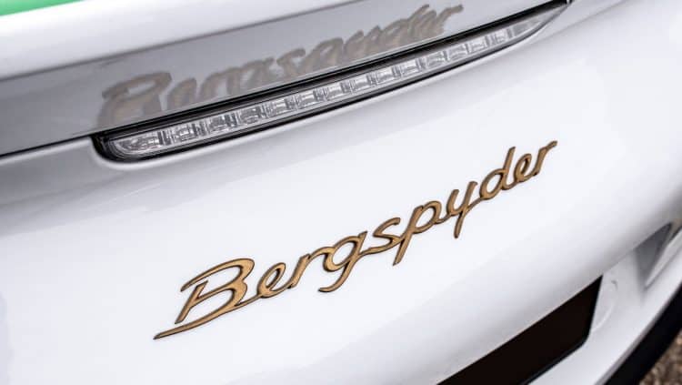 Porsche presenta el Boxster Bergspyder