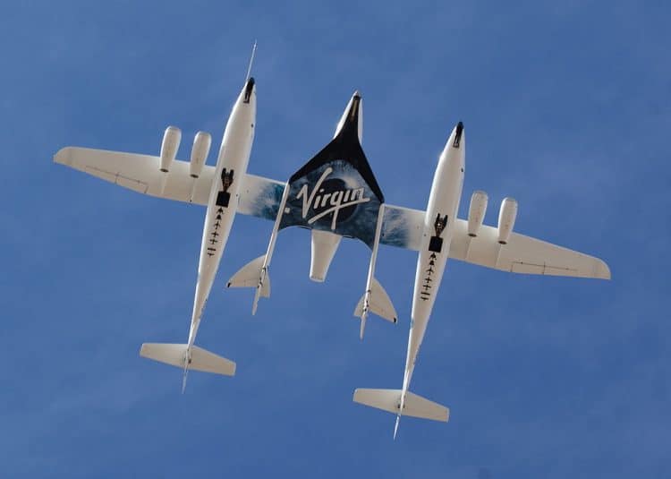 SpaceShipTwo de Virgin Galactic