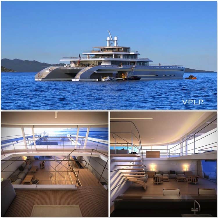 MANIFESTO: Concepto de catamarán de lujo por VPLP Design.