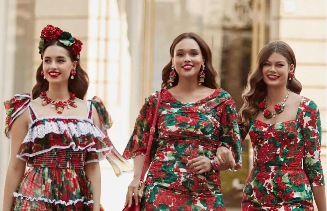 Dolce & Gabbana, es la primera casa de moda de lujo en ampliar su gama de tallas