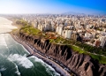 Vista panorámica de Lima desde Miraflores.