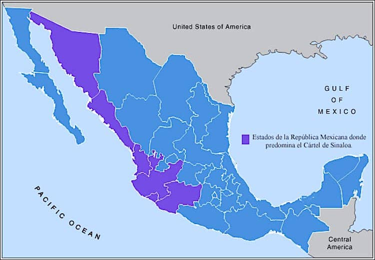 Cártel de Sinaloa (mapa)