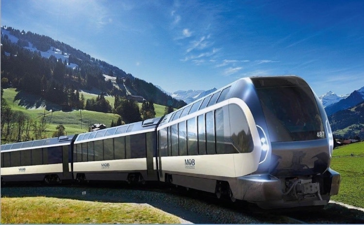 Goldenpass Express: Pininfarina diseña el tren perfecto para explorar los Alpes suizos