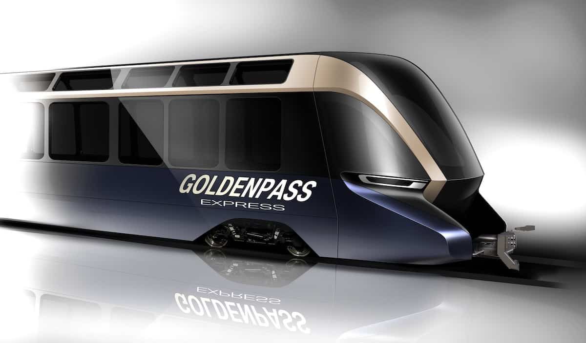 Goldenpass Express: Pininfarina diseña el tren perfecto para explorar los Alpes suizos