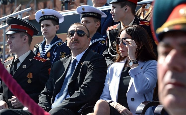 Ilham Aliyev y Mehriban Aliyeva