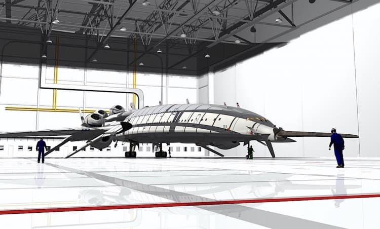 Flash Falcon: Avión supersónico por el diseñador industrial Oscar Viñals