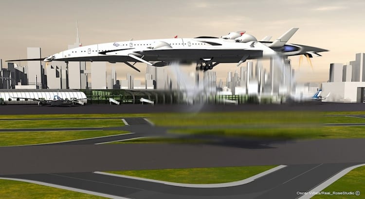 Flash Falcon: Este innovador concepto de avión supersónico te llevará de Nueva York a Londres en 2.5 horas