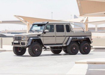 Bestial Mercedes-Benz G63 AMG 6×6 será subastada en Abu Dhabi | RM Sotheby’s