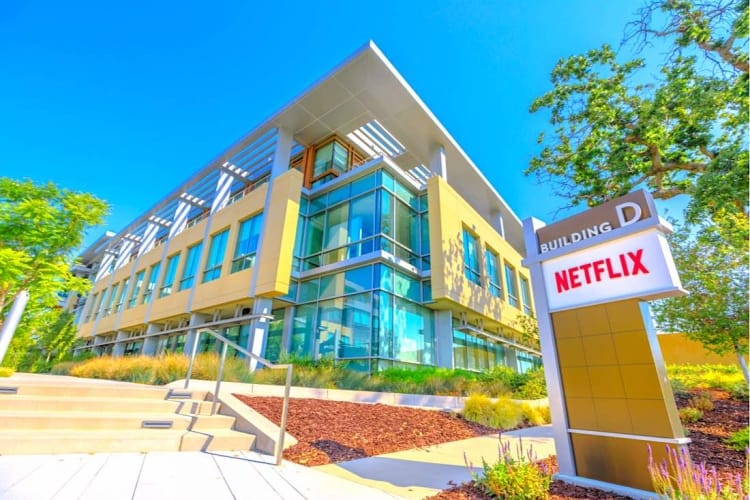 Sede principal de Netflix en Silicon Valley, California