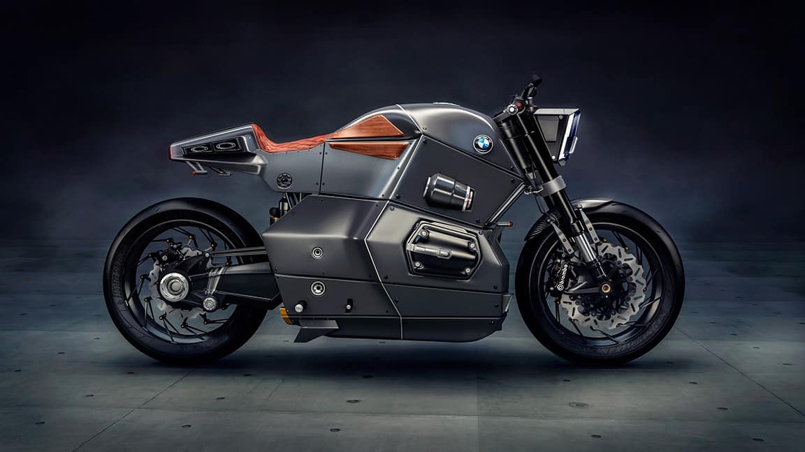 BMW Urban Racer: Bestial motocicleta concepto