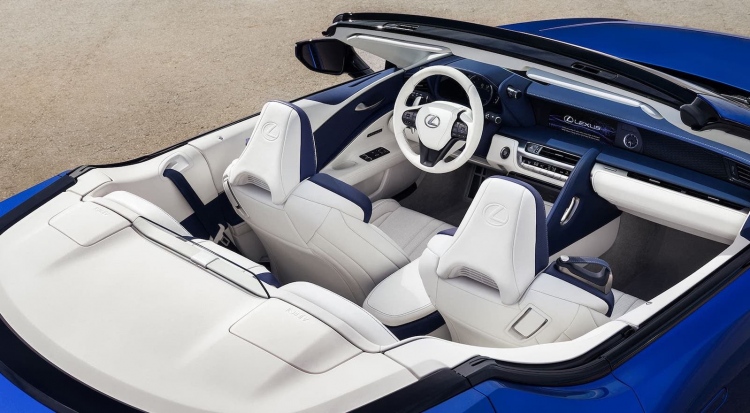 El primer Lexus convertible finalmente está aquí, y es hermoso | Lexus LC 500 2021
