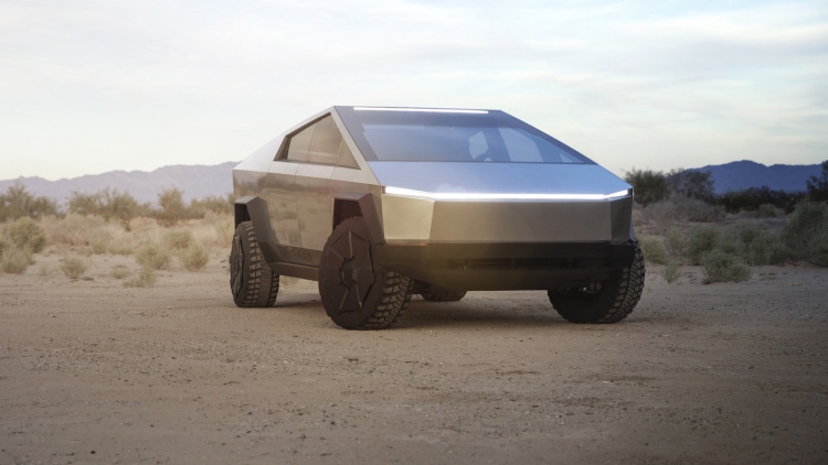 Elon Musk presentó su primera pickup Tesla Cybertruck