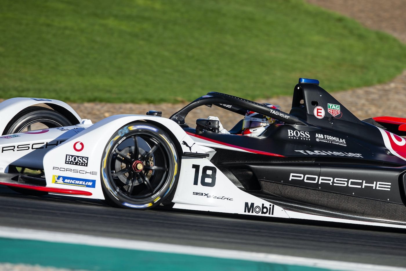 Porsche preparada para su primera carrera de Fórmula E