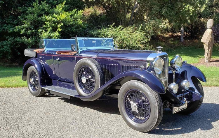 Bentley 8 Litre Dual Cowl Tourer de 1931