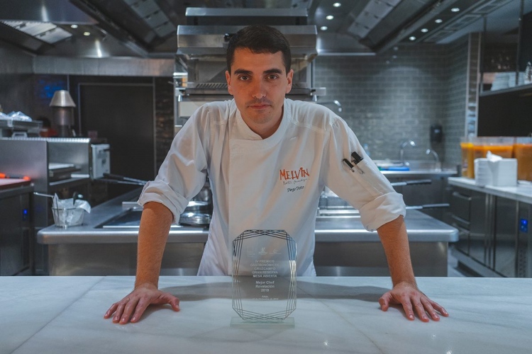 Diego Dato, chef revelación de los Premios Mesa Abierta